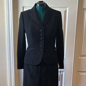 Tahari ASL Black Suit Size 8